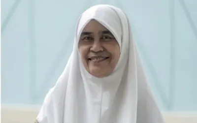 Ustazah Sukarti is now a masyaikh of Pergas, the First established female advisor.