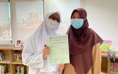 GCE ‘O’ Exam: Infected with COVID-19 during the exam, Aminah Fairouz was able to achieve excellent results